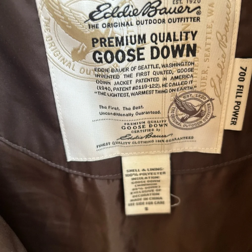 Eddie Bauer LIKE NEW Premium Quality Goose Down Jacket🤩🧥🥰 - Picture 4 of 5